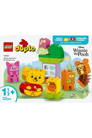 L'Anniversaire de Winnie l’Ourson Disney™ LEGO® DUPLO® - 22 pièces - Dès 18 mois