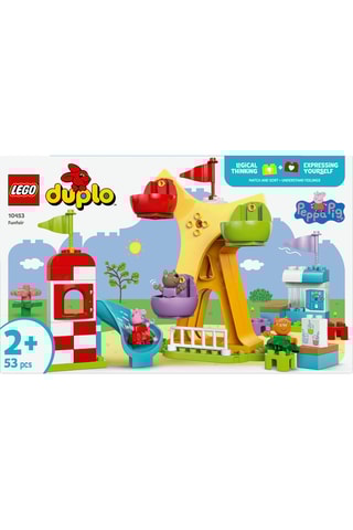 La fête foraine Peppa Pig LEGO® DUPLO® - 53 pièces - Dès 2 ans