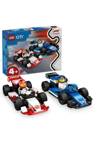 Voitures de course de F1® Williams Racing et Haas F1® LEGO® - 92 pièces - Dès 4 ans
