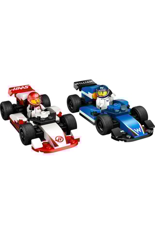 Voitures de course de F1® Williams Racing et Haas F1® LEGO® - 92 pièces - Dès 4 ans