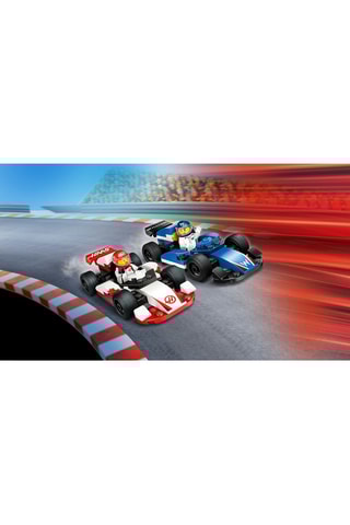 Voitures de course de F1® Williams Racing et Haas F1® LEGO® - 92 pièces - Dès 4 ans