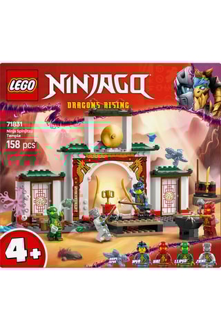Le temple de Spinjitzu des ninjas Ninjago® LEGO® - Dès 4 ans