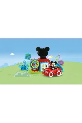 La maison et la voiture de Mickey Disney™ LEGO® DUPLO® - 27 pièces - Dès 2 ans