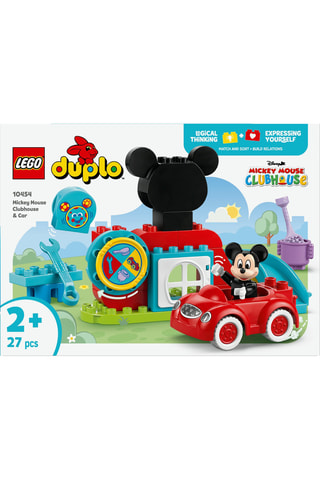 La maison et la voiture de Mickey Disney™ LEGO® DUPLO® - 27 pièces - Dès 2 ans
