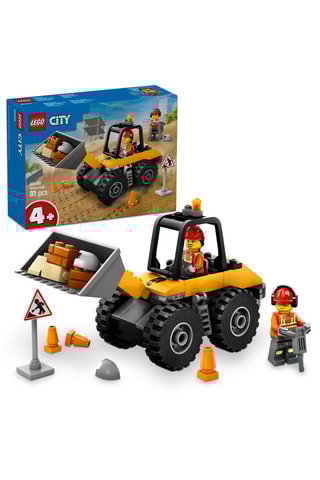 La chargeuse de chantier jaune LEGO® - 81 pièces - Dès 4 ans