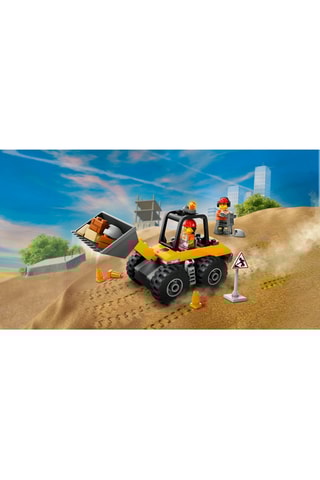 La chargeuse de chantier jaune LEGO® - 81 pièces - Dès 4 ans