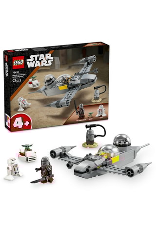 Le chasseur N-1 de Mando et Grogu The Mandalorian Star Wars™ LEGO® - 92 pièces - Dès 4 ans