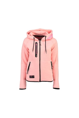 Sweat à capuche Galipette - Rose clair - Geographical Norway