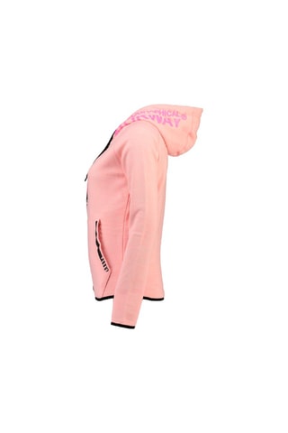 Sweat à capuche Galipette - Rose clair - Geographical Norway