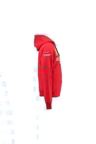 Sweat à capuche Fusain - Rouge - Geographical Norway