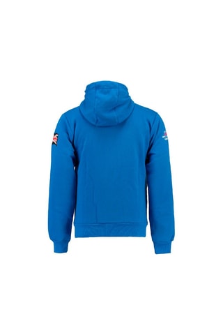 Sweat à capuche Fusain - Bleu - Geographical Norway