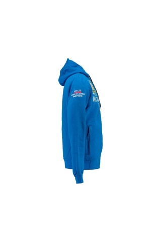 Sweat à capuche Fusain - Bleu - Geographical Norway