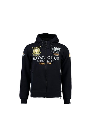 Sweat à capuche Fusain - Bleu marine - Geographical Norway