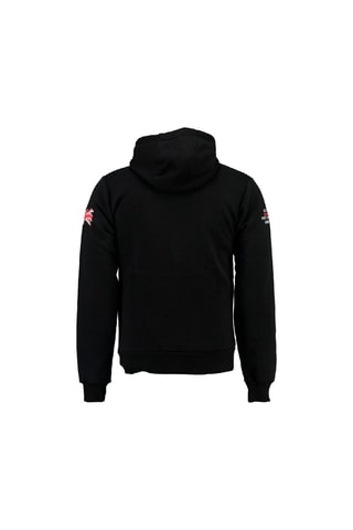 Sweat à capuche Fusain - Noir - Geographical Norway