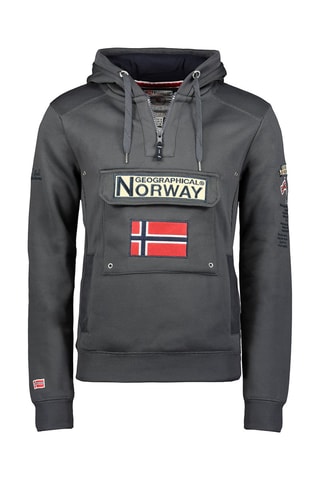 Sweat Gymclass - Gris foncé - Geographical Norway