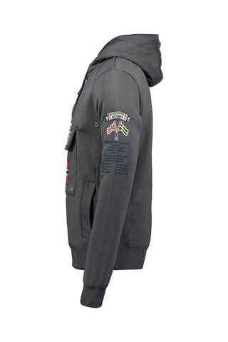 Sweat Gymclass - Gris foncé - Geographical Norway