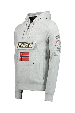 Sweat Gymclass - Gris chiné - Geographical Norway