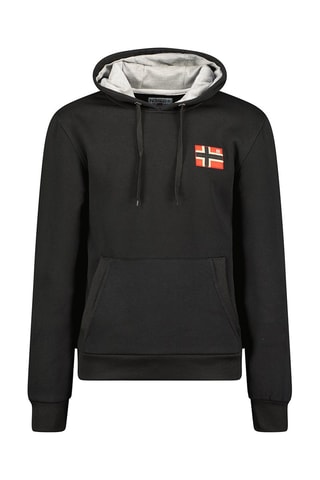 Sweat Fondant - Noir - Geographical Norway