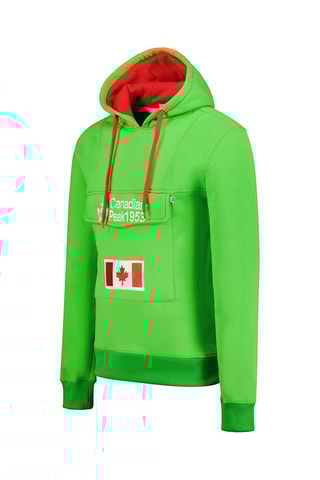 Sweat à capuche - Vert - Canadian Peak