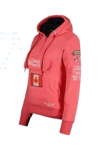 Sweat à capuche - Corail - Canadian Peak