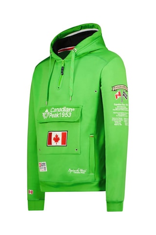 Sweat à capuche - Vert - Canadian Peak