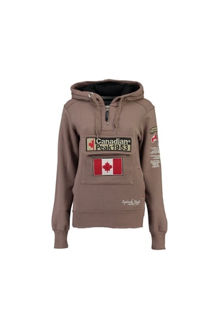 Sweat à capuche Gyrelle - Taupe - Canadian Peak