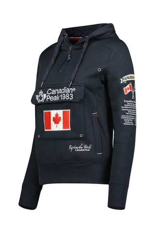 Sweat à capuche Gyrelle - Bleu marine - Canadian Peak