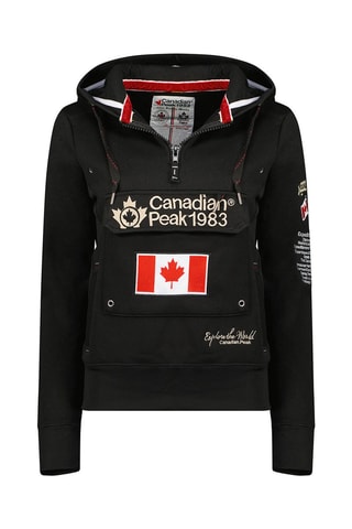 Sweat à capuche Gyrelle - Noir - Canadian Peak