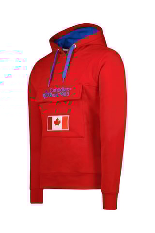 Sweat à capuche Gadreak - Rouge - Canadian Peak