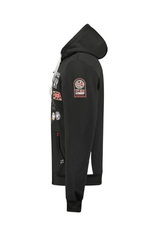 Sweat à capuche - Noir - Geographical Norway