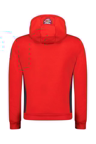 Sweat à capuche - Rouge - Geographical Norway