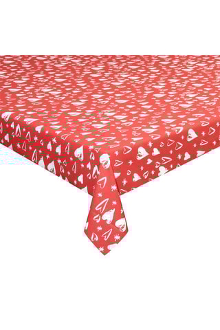 Rechthoekig Tafellaken Amore - Rood - 140 x 180 cm