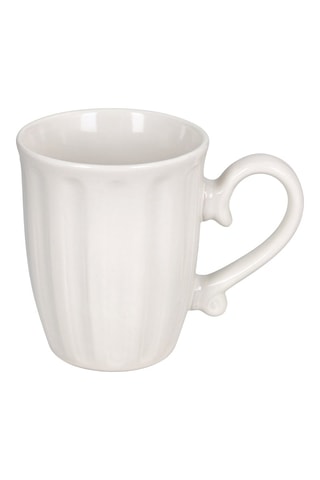 6 Aardewerk Mokken Madrid Camille Crema - 30 cl