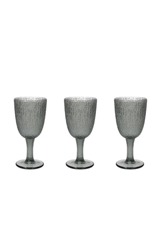 3 Glazen met Voet 25 cl