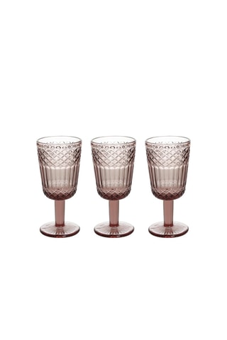 3 Voetglazen Claire 27 cl
