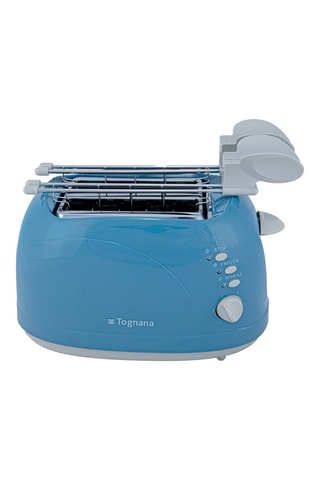 Roestvrijstalen Broodrooster en Klem Iridea Carta Da Zucchero - 750 W