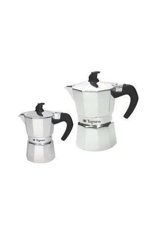 2 Koffiezetapparaten Grancucina Coffee Time - 6,5 x 12,5 / 9 x 15 cm