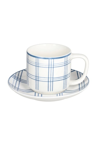 Porseleinen Koffieservies - 6 Personen