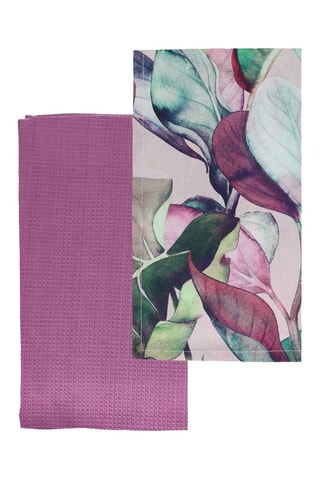 2 Theedoeken - Roze 