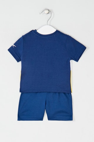 Ensemble 3 pièces - Bleu et blanc