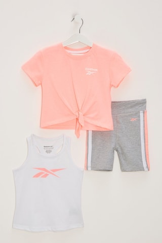 Ensemble 3 pièces - Rose et gris