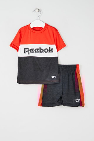Ensemble 3 pièces - Noir, rouge et gris