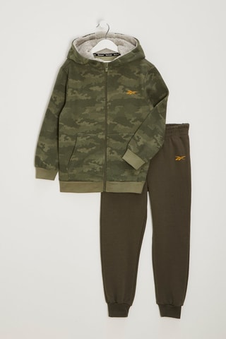 Veste de survêtement à capuche et jogging - Kaki