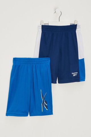 2 shorts - Bleu et blanc