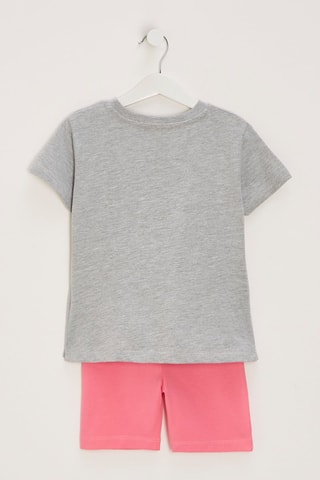 Ensemble 3 pièces - Gris et rose