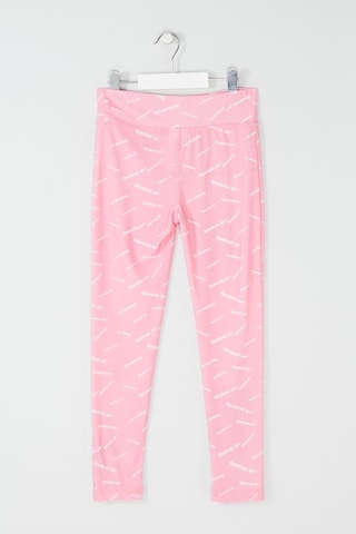 2 leggings - Noir et rose