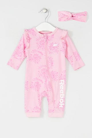 Combinaison et bandeau - Rose