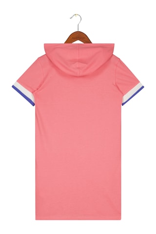 Robe à capuche - Rose