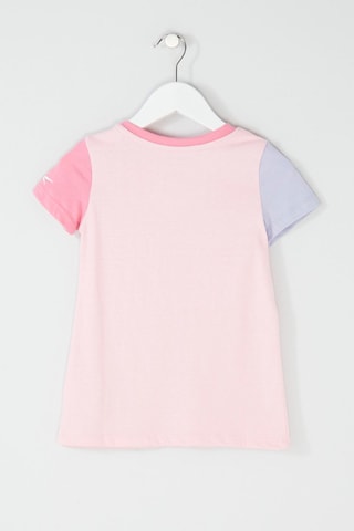 T-shirt - Rose et bleu