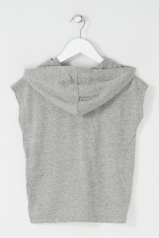 Sweat sans manches et legging - Gris et rose